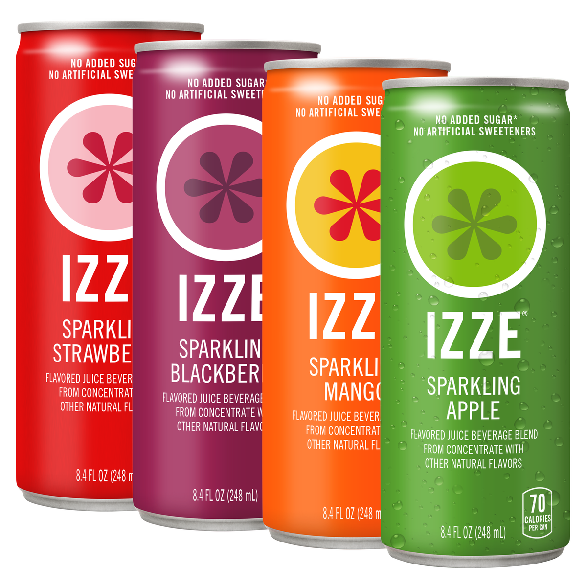 Sparkling Juice, Variety Pack, 8.4 fl oz, 4 ct