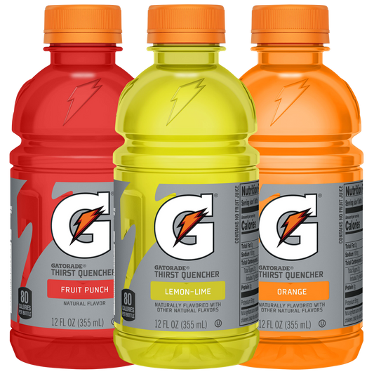 Thirst Quencher, Variety Pack, 12 fl oz, 3 ct